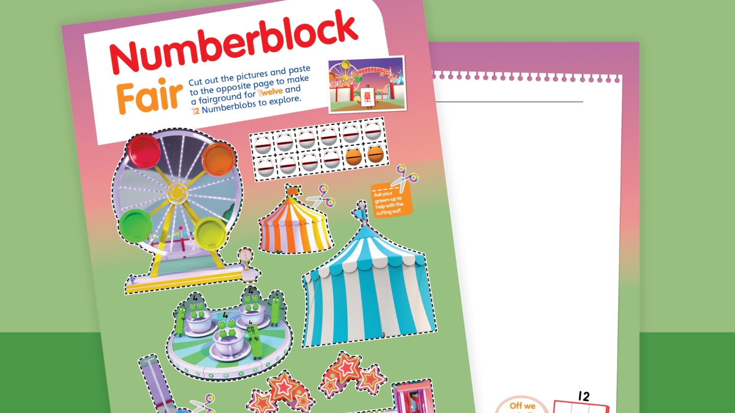 Build Your Own Fairground With the Numberblocks!